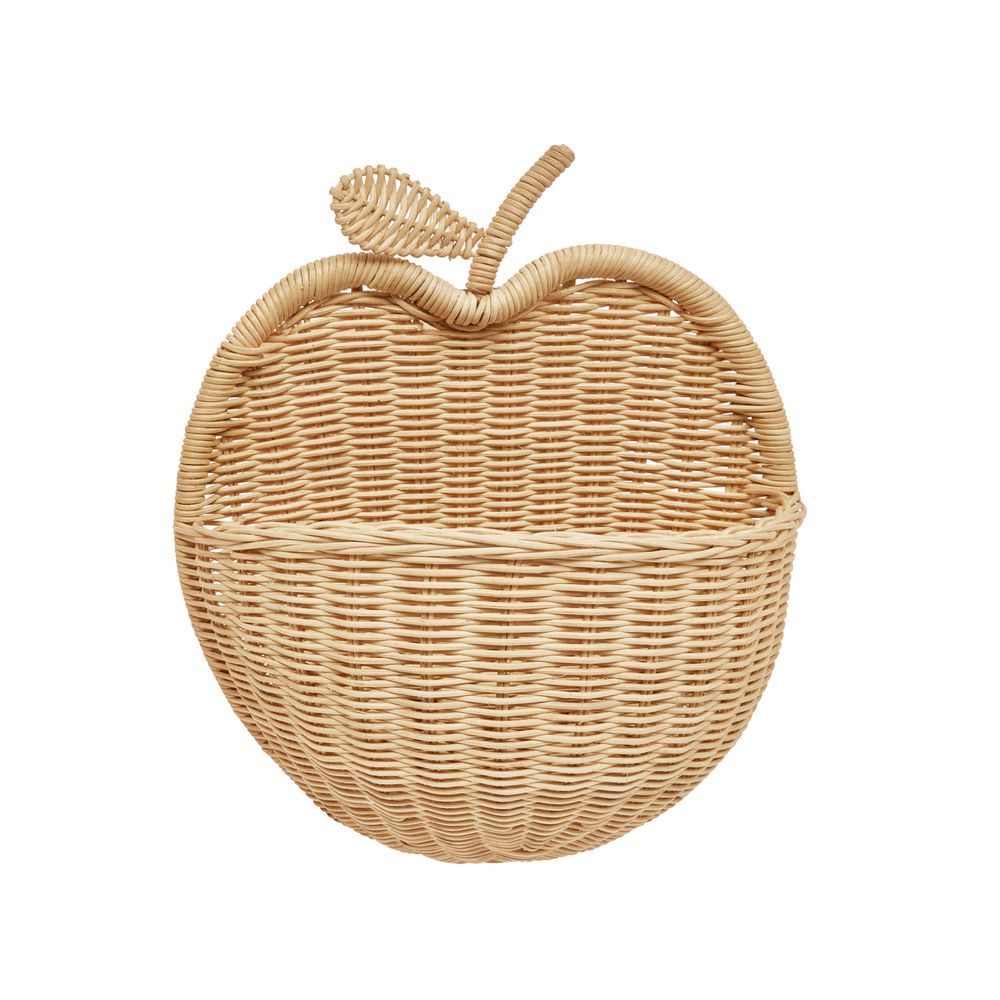 Accessoires enfants - PANIER MURAL POMME - OYOY LIVING DESIGN