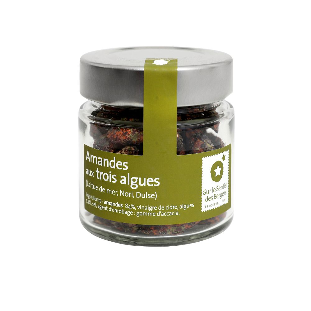 Épicerie fine - Amandes au Fromage de Chèvre de Banon - 60g | Épicerie fine - SUR LE SENTIER DES  BERGERS