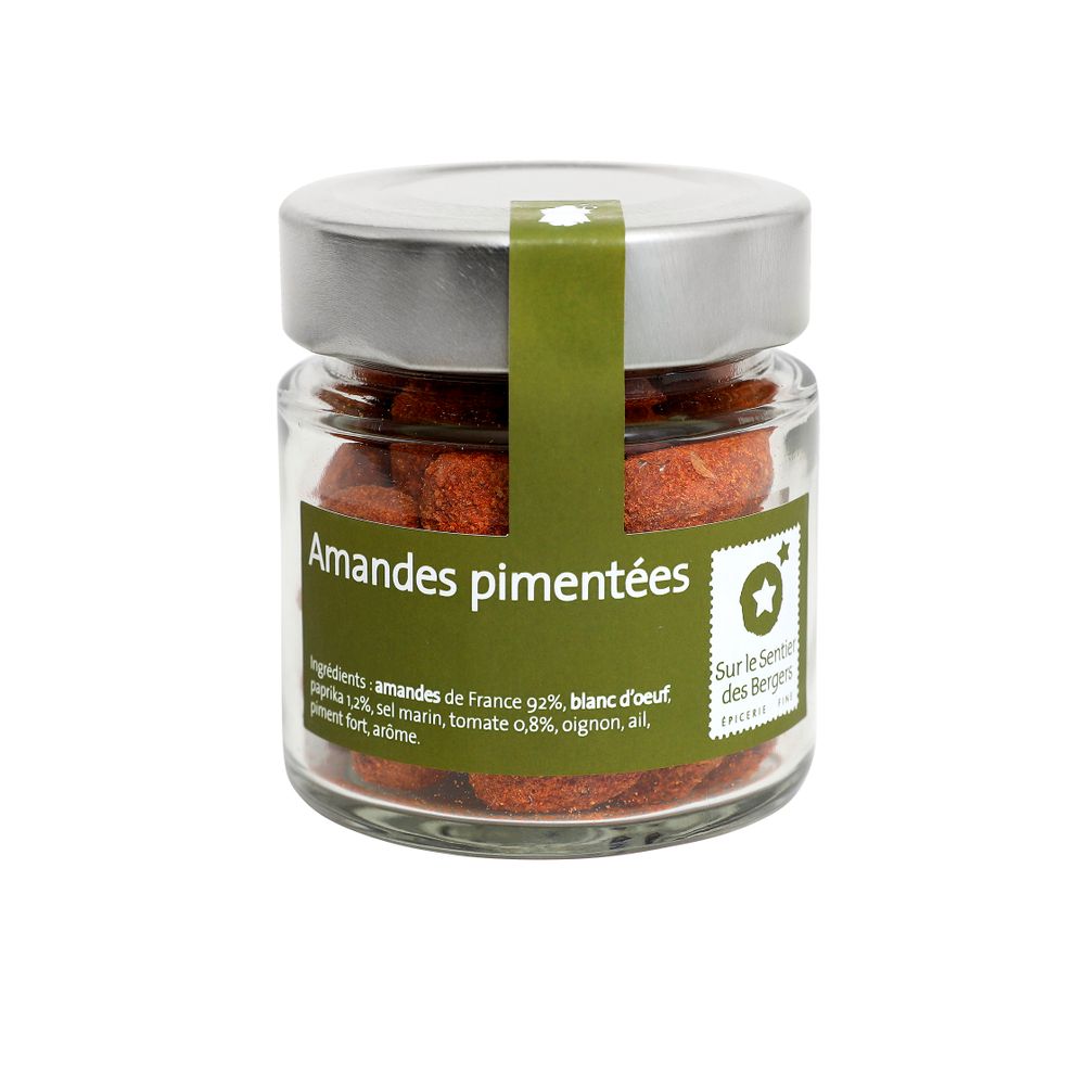 Épicerie fine - Amandes au Fromage de Chèvre de Banon - 60g | Épicerie fine - SUR LE SENTIER DES  BERGERS