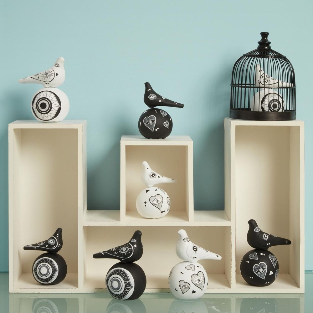 Sculptures, statuettes et miniatures - Statue Colombe On Sphère - SOPHIA ENJOY THINKING