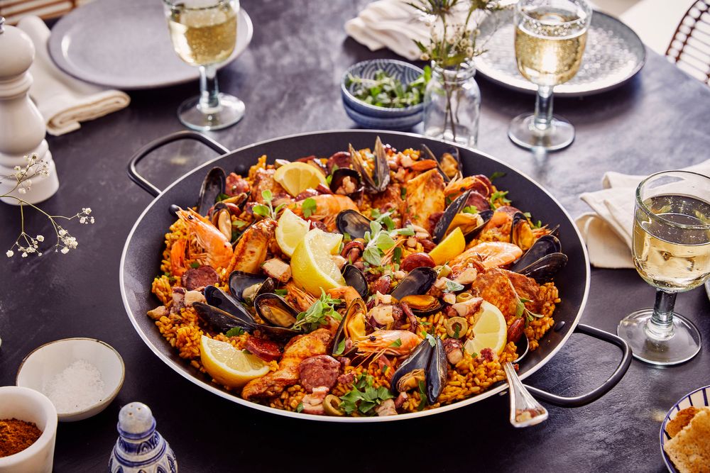 Poêles - Plat à paella alu revêtu - BEKA