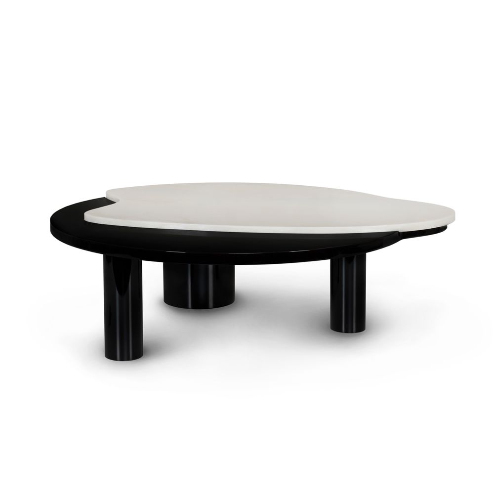 Coffee tables - Greenapple Coffee Table, Bordeira Coffee Table, Calacatta Marble, Handmade in Portugal - GREENAPPLE DESIGN INTERIORS