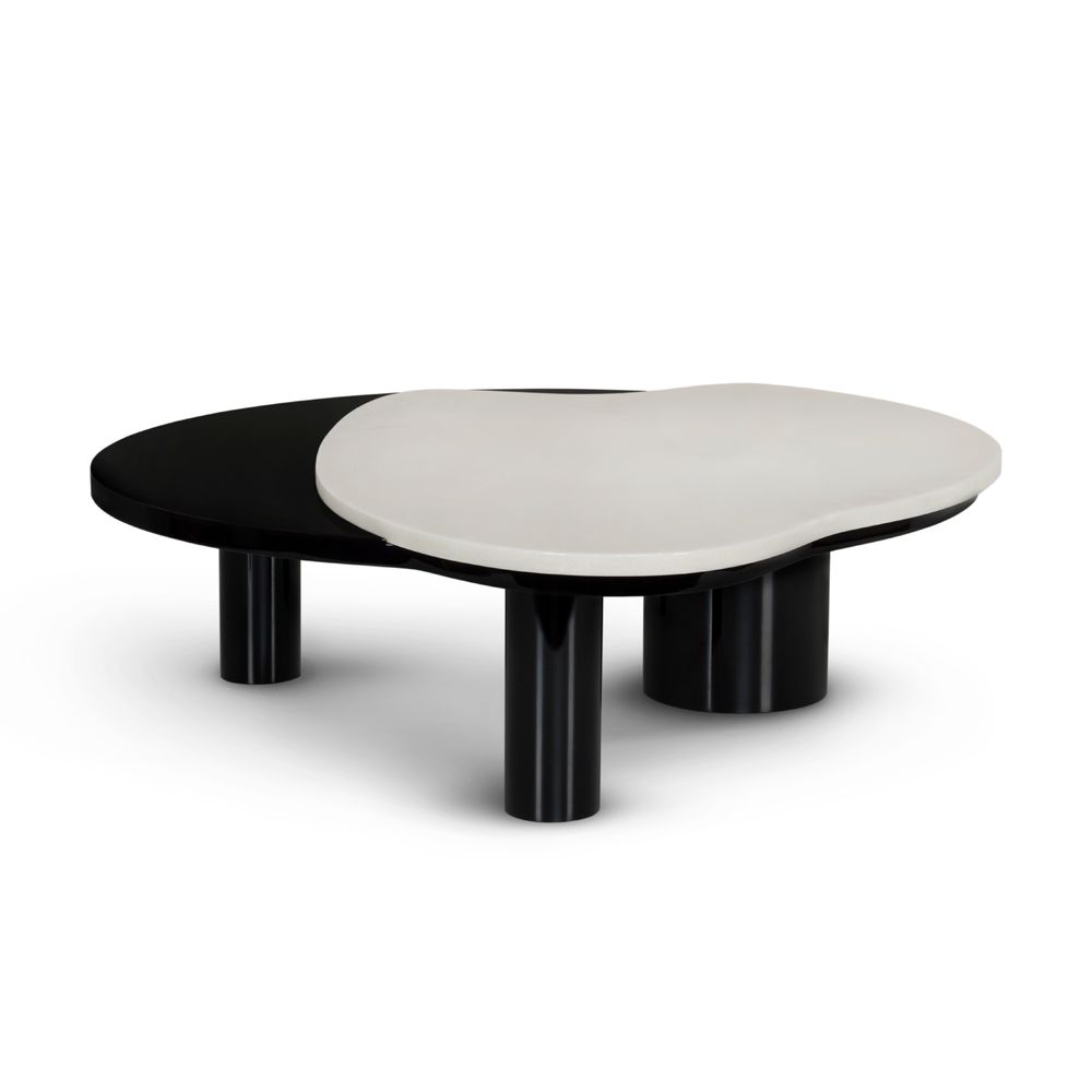 Coffee tables - Greenapple Coffee Table, Bordeira Coffee Table, Calacatta Marble, Handmade in Portugal - GREENAPPLE DESIGN INTERIORS