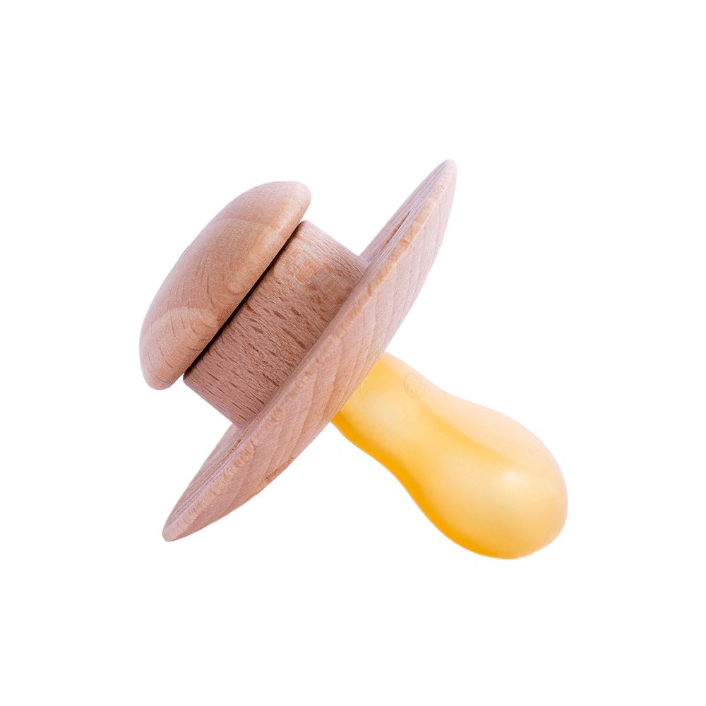 Accessoires pour puériculture - Tétine 100% naturelle en bois & caoutchouc pur | Collection Pure - TOTOTE