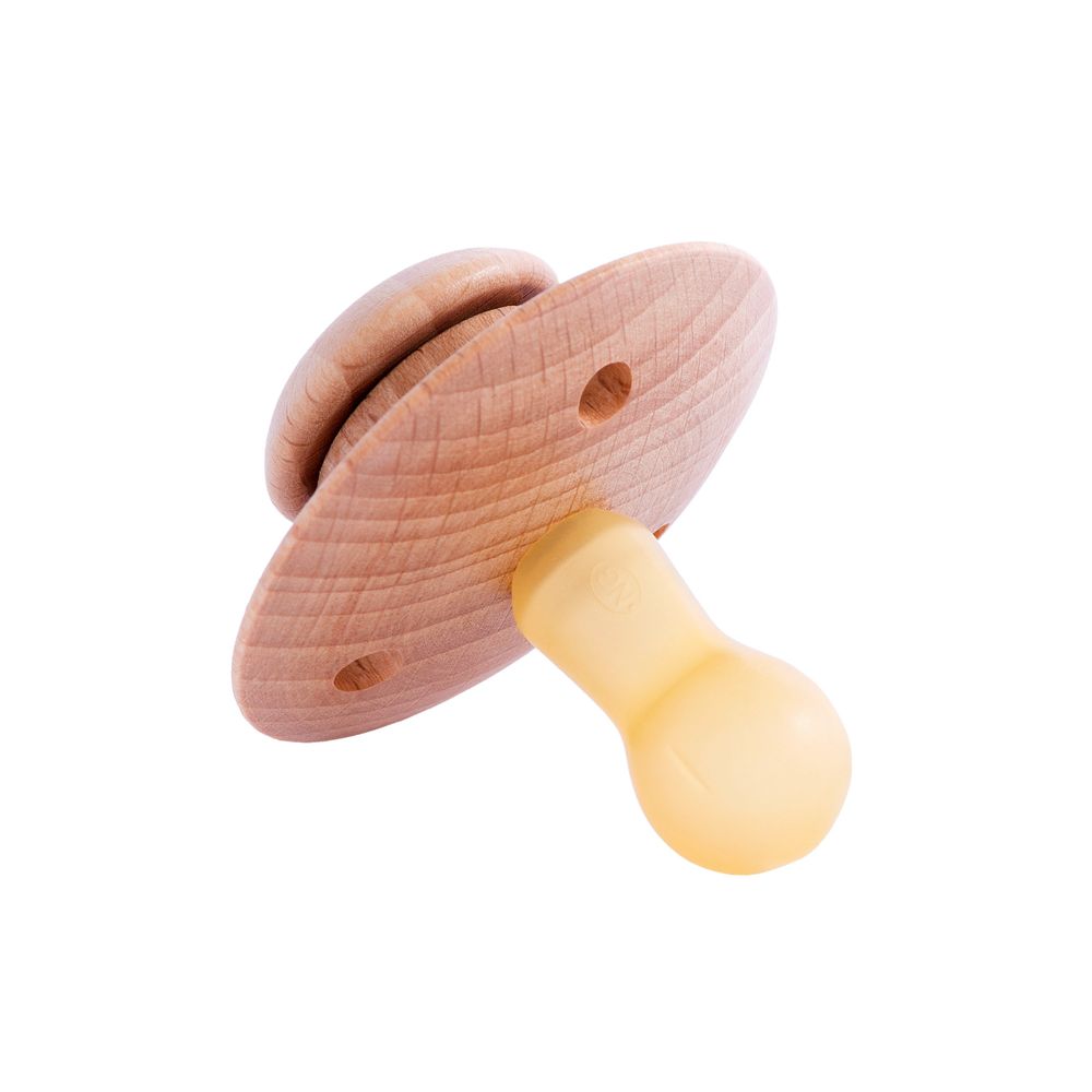 Accessoires pour puériculture - Tétine 100% naturelle en bois & caoutchouc pur | Collection Pure - TOTOTE