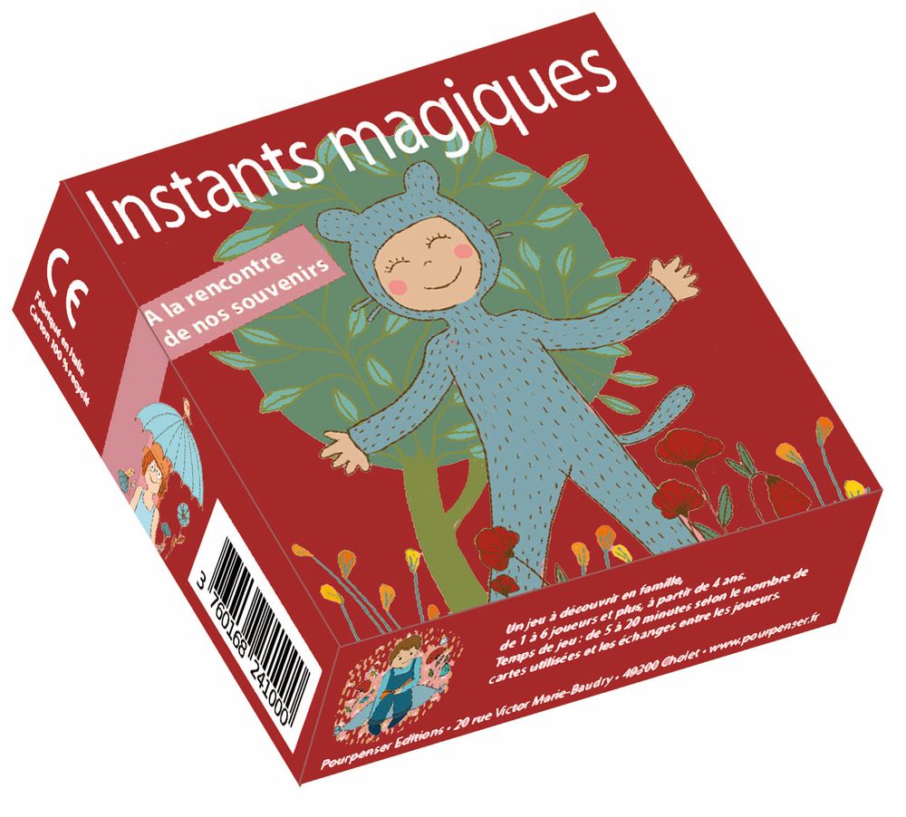 Children's games - MAGIC MOMENTS GAME - POURPENSER EDITIONS