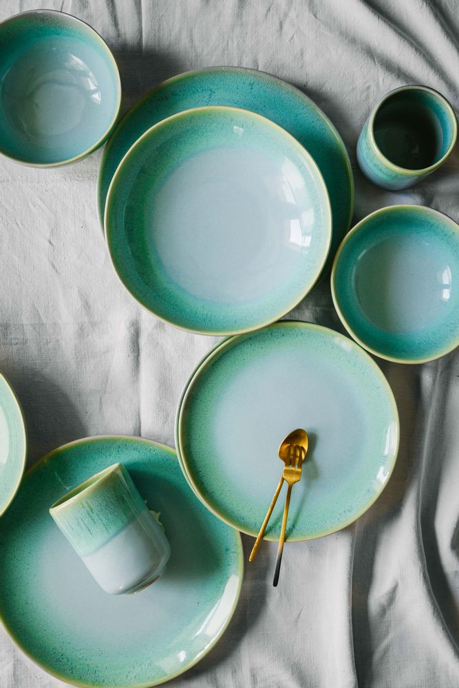 Everyday plates - Caribbean Dinner Plate 26cm - EGG BACK HOME