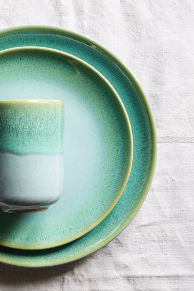 Everyday plates - Caribbean Dinner Plate 26cm - EGG BACK HOME