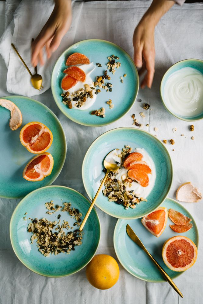 Everyday plates - Caribbean Dinner Plate 26cm - EGG BACK HOME