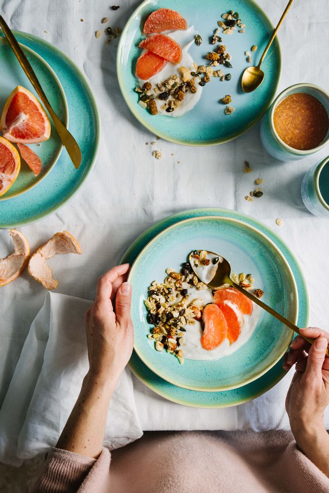 Everyday plates - Caribbean Dinner Plate 26cm - EGG BACK HOME