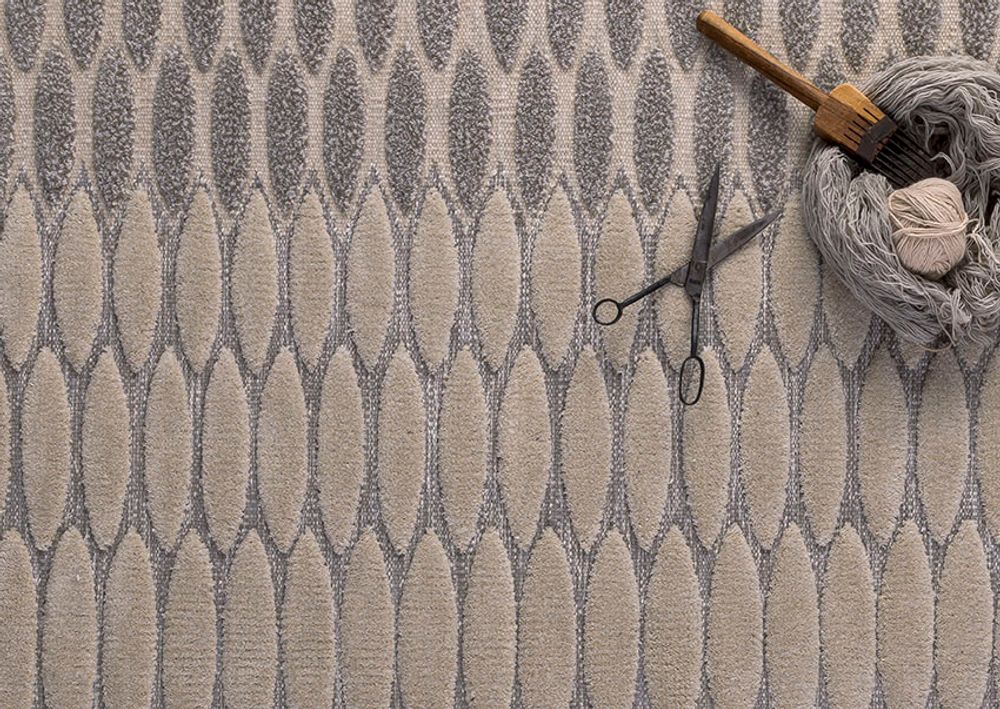 Tapis design - Pond Snow - KATEHA
