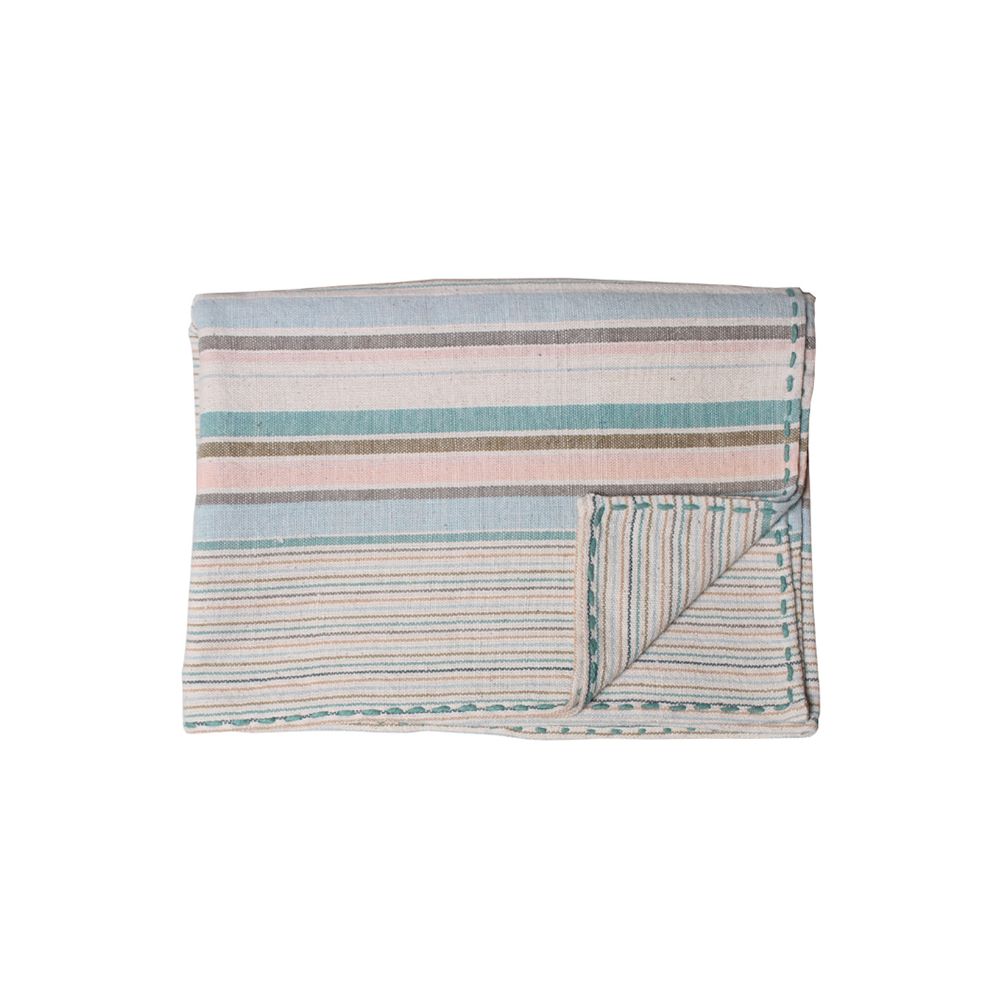 Plaids - Couverture en coton tissé à la main colorée naturellement - OCK POP TOK