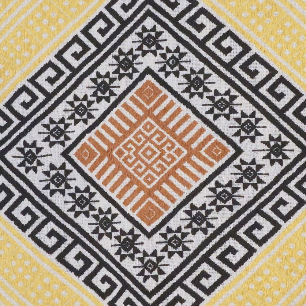 Other wall decoration - Handwoven cotton wall hanging - OCK POP TOK