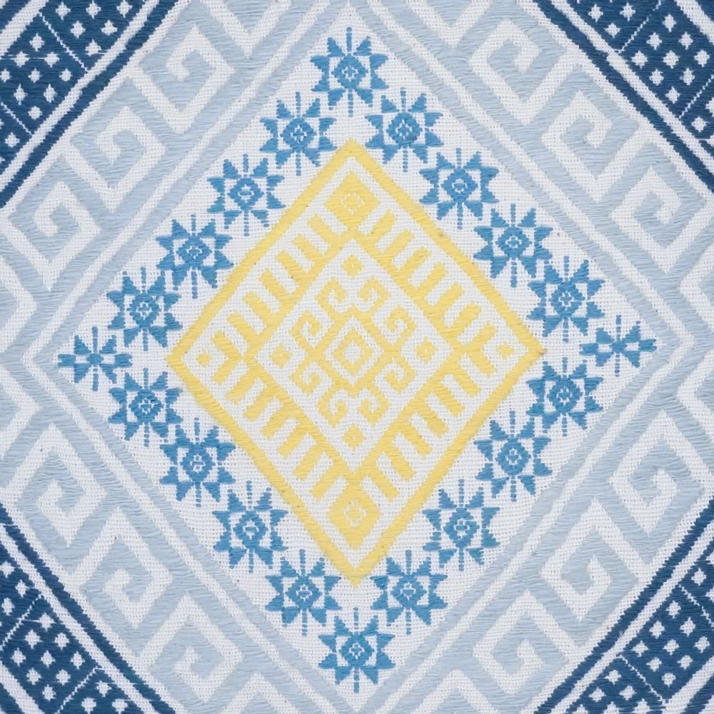 Fabric cushions - Diamond Handwoven Cotton Cushion Cover - OCK POP TOK