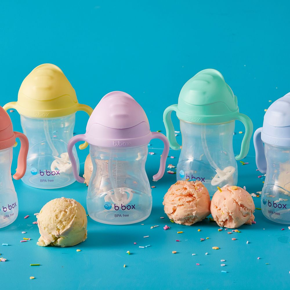 Children's mealtime - Sippy Cup with straw for babies from 6 months - BABIREVA