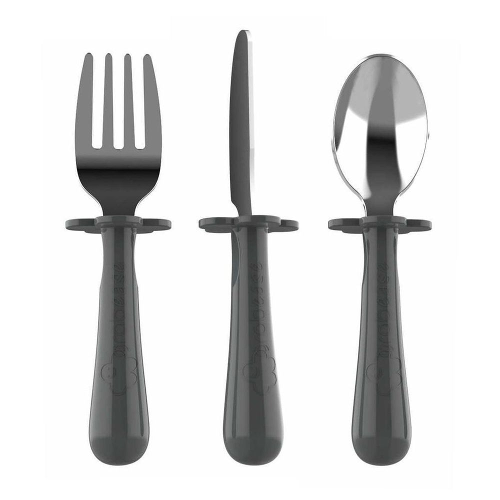 Children's mealtime - Ergonomic stainless steel children's cutlery - BABIREVA