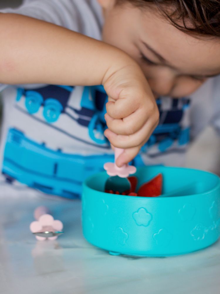 Children's mealtime - Ergonomic stainless steel children's cutlery - BABIREVA