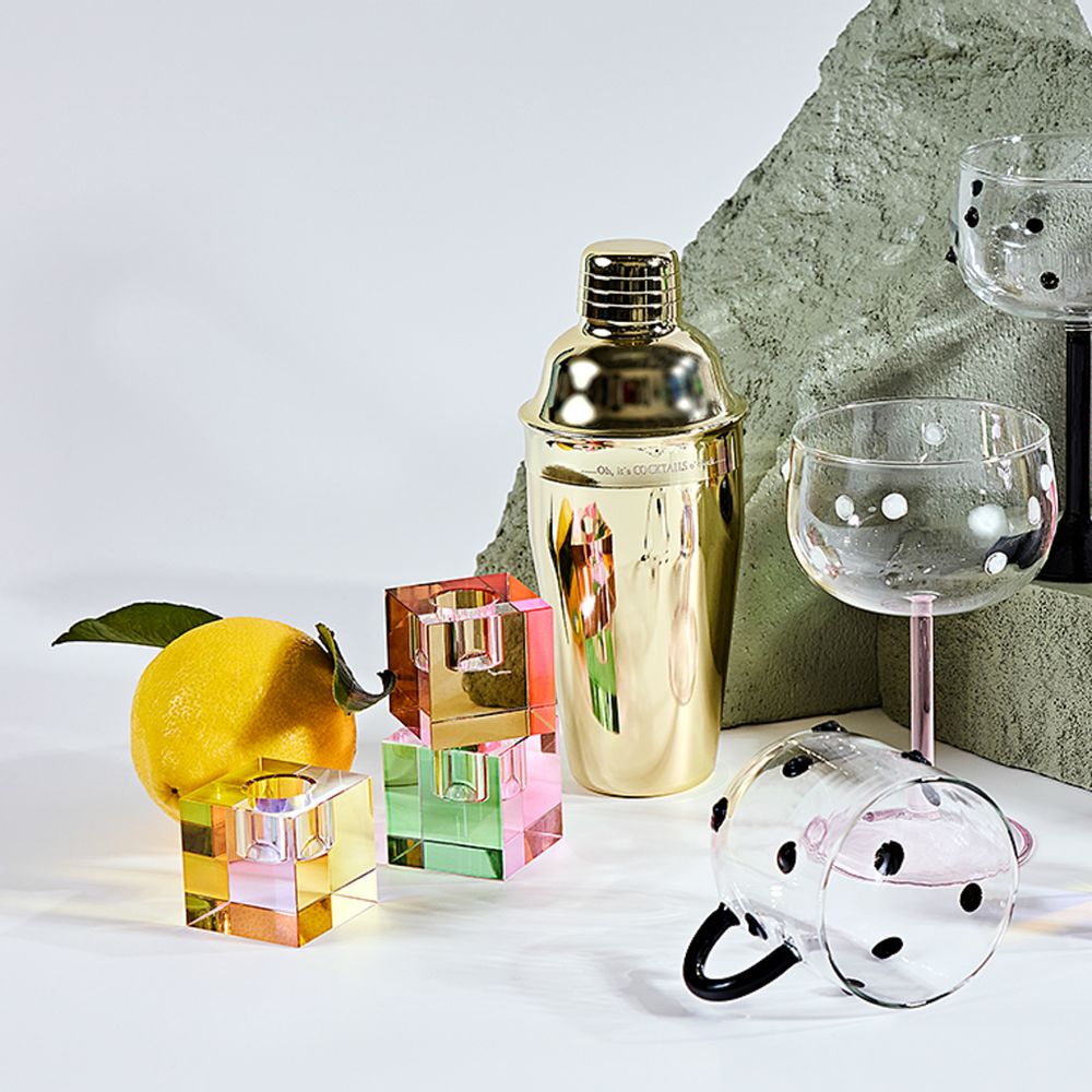 Unique pieces - Crystal Candle holders - COZY LIVING COPENHAGEN