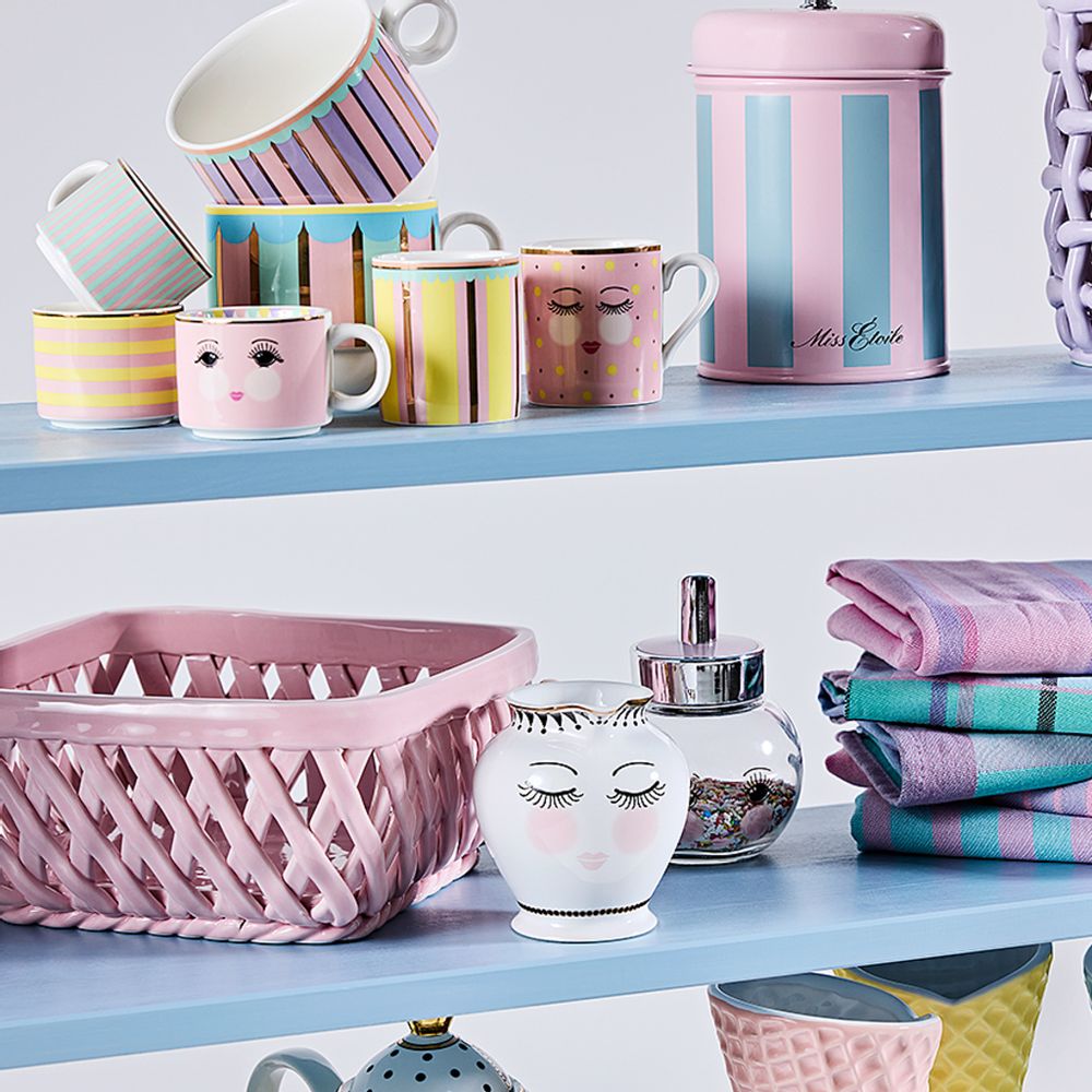 Accessoires thé et café - Panier en céramique - COZY LIVING COPENHAGEN