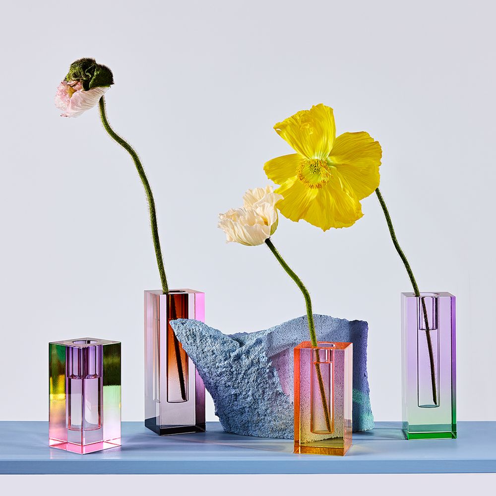 Vases - Vase en cristal - COZY LIVING COPENHAGEN