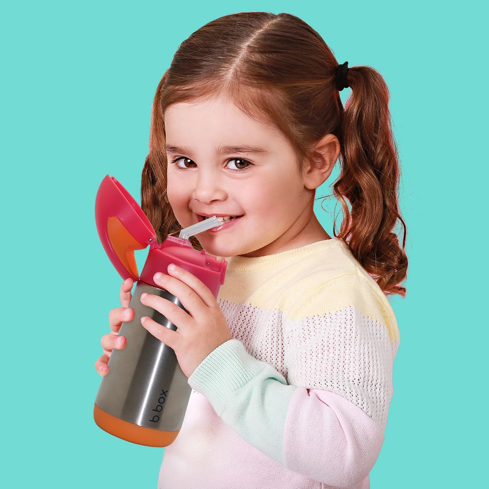 Children's mealtime - Children's thermal stainless steel water bottle - 350 ml - BABIREVA