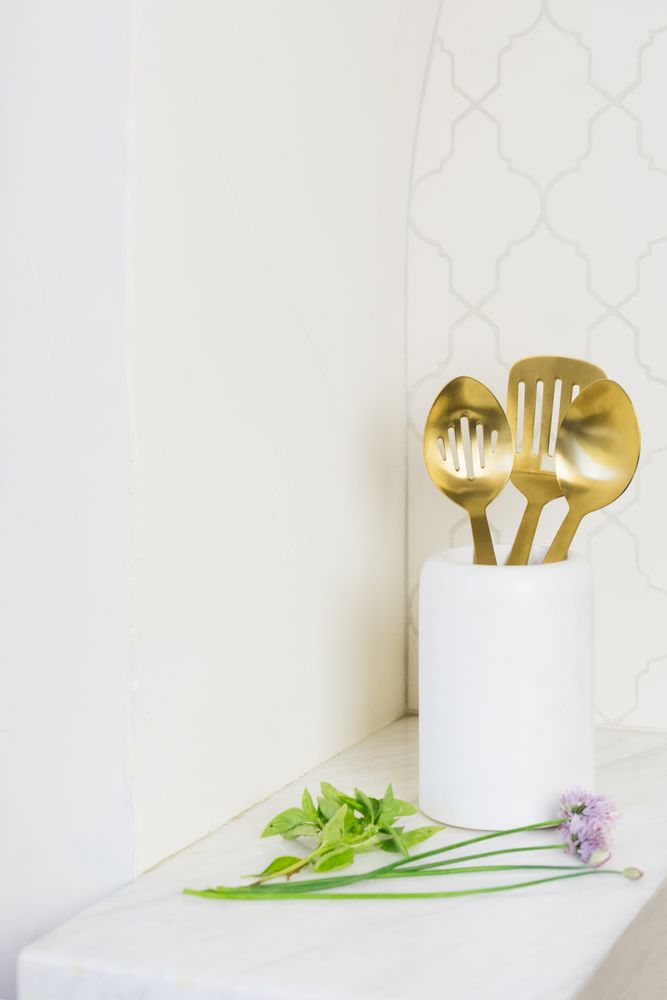 Decorative objects - White Marble Wine Chiller - BE HOME