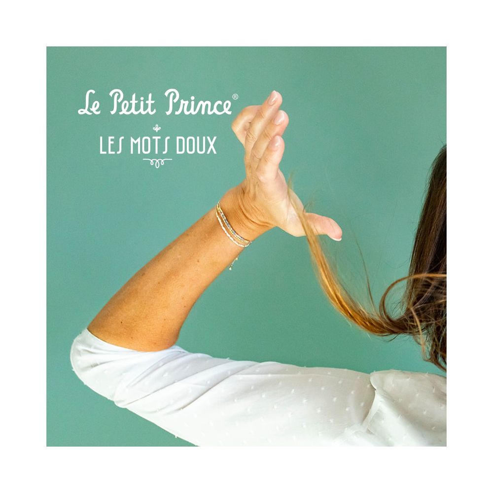 Bijoux - Bracelet code morse Le Petit Prince : Unique - LES MOTS DOUX
