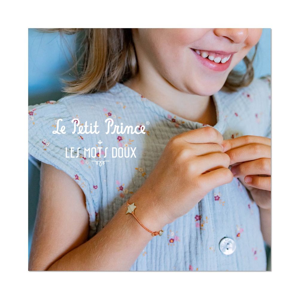 Jewelry - Medal bracelet The Little Prince : star - LES MOTS DOUX