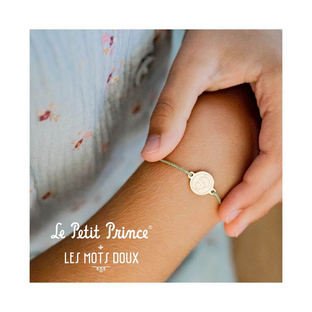 Bijoux - Bracelet médaille : Le Petit Prince - LES MOTS DOUX