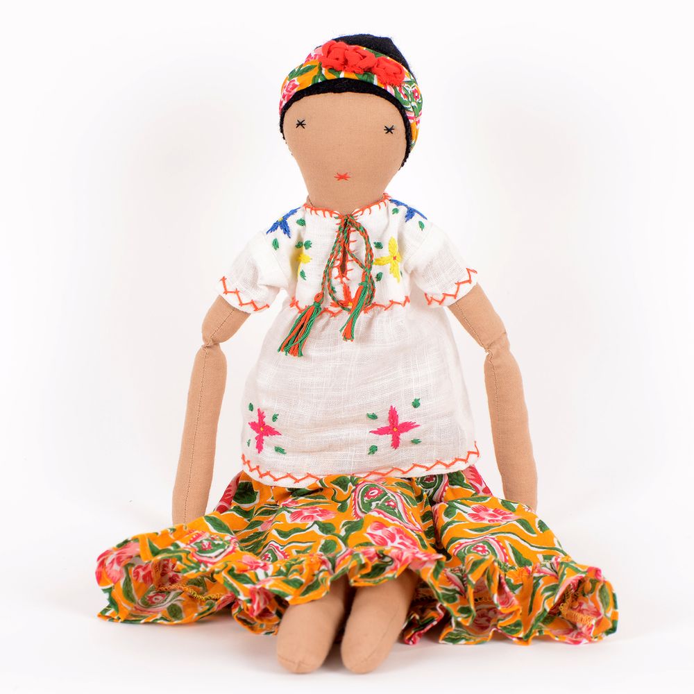 Objets de décoration - Poupée Frida multicolore - SILAIWALI