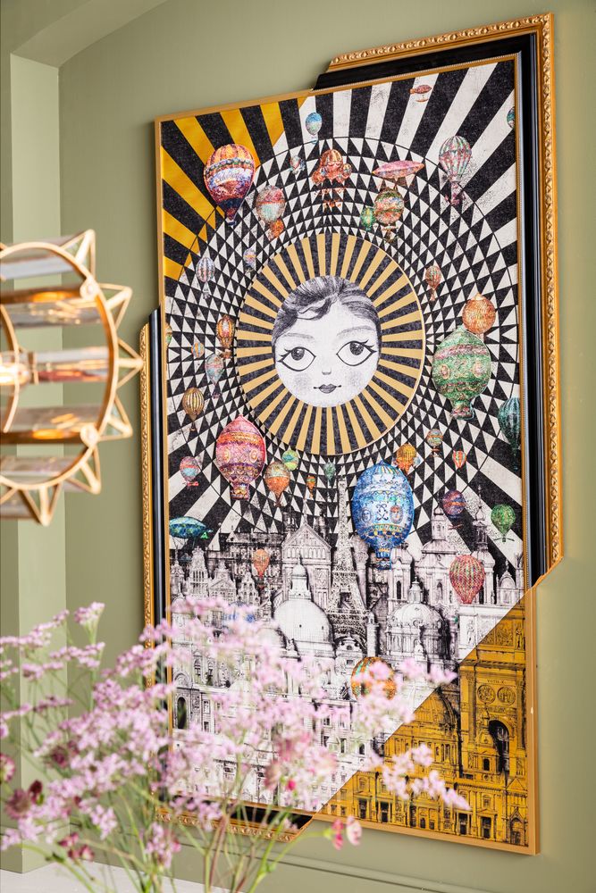 Objets design - Tableau ancadré Balloons 160x260cm - KARE DESIGN