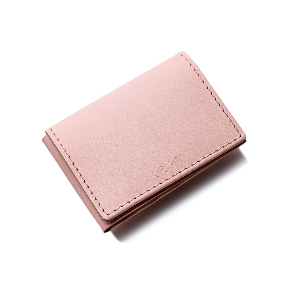Leather goods - CARD HOLDER 1 FLAP - Recycled Leather - MAISON ORIGIN