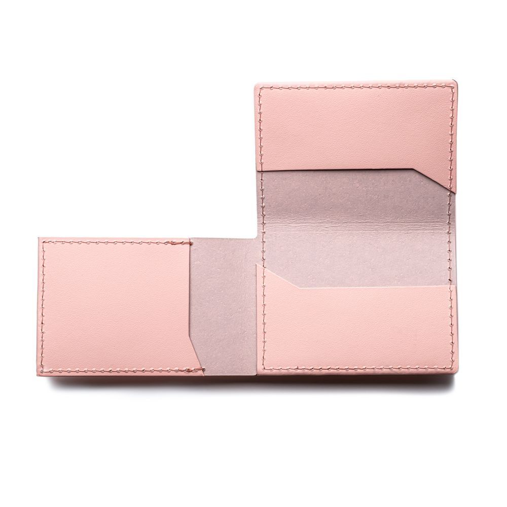 Leather goods - CARD HOLDER 1 FLAP - Recycled Leather - MAISON ORIGIN