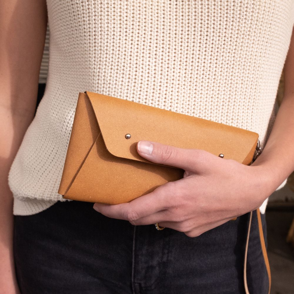 Sacs et cabas - Petit Sac Compact - Cuir Recyclé - Made in France - MAISON ORIGIN