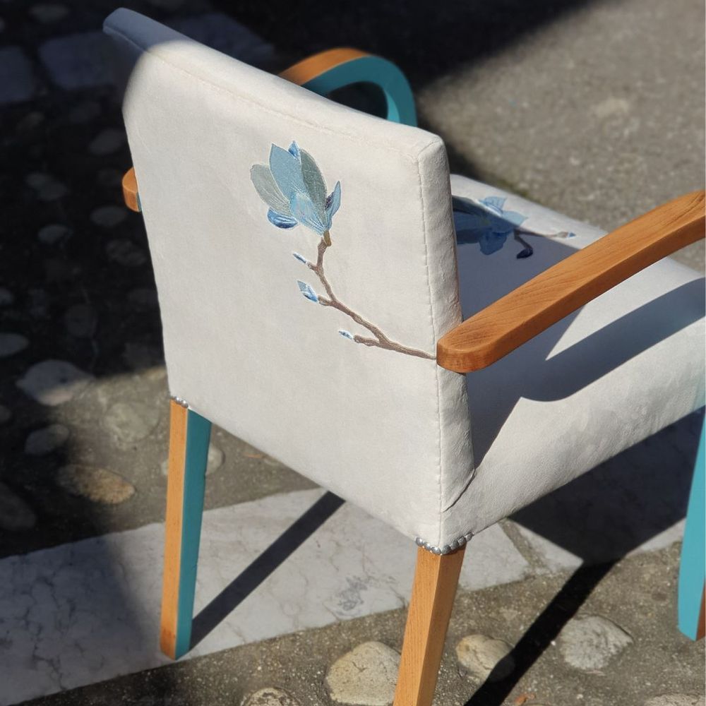 Small armchairs - “Claude” - LUCIE VACHEZ COLLOMB