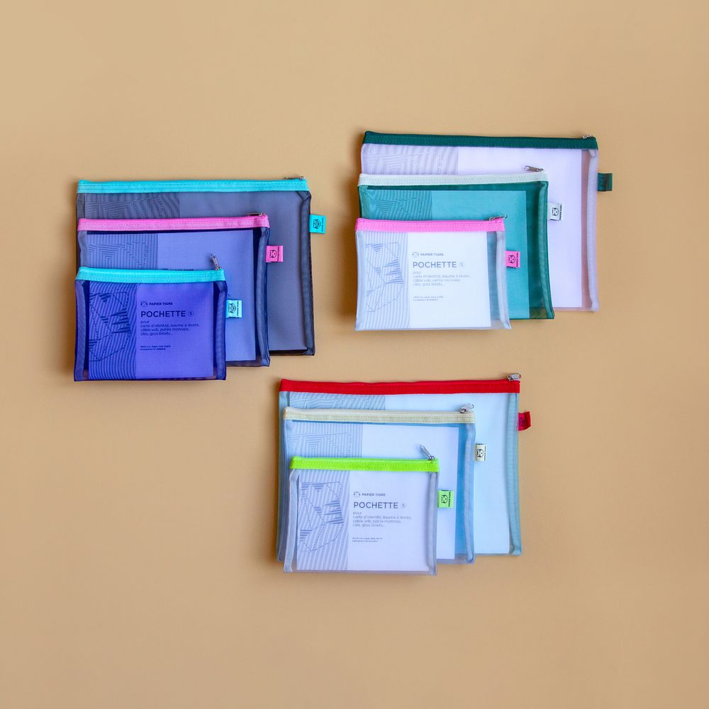 Stationery - Mesh Pockets - PAPIER TIGRE