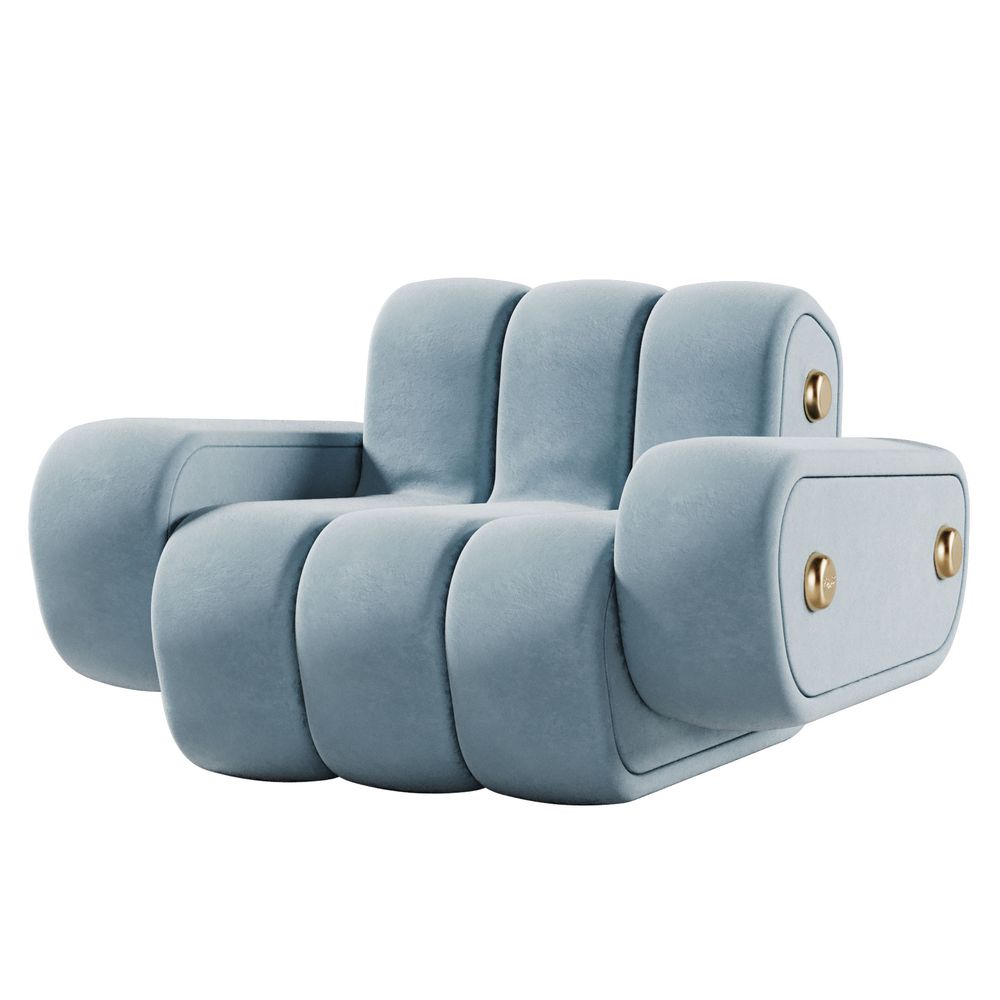 Armchairs - Dakota Armchair - PORUS STUDIO