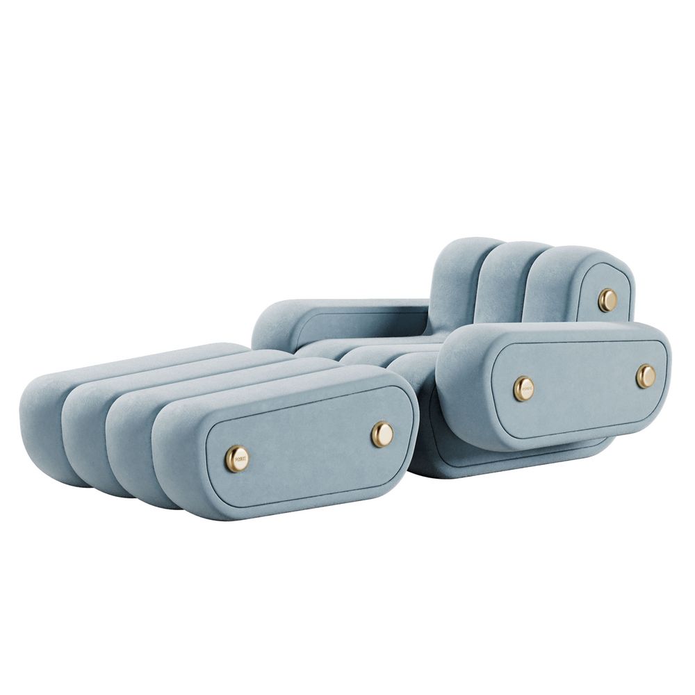 Armchairs - Dakota Armchair - PORUS STUDIO