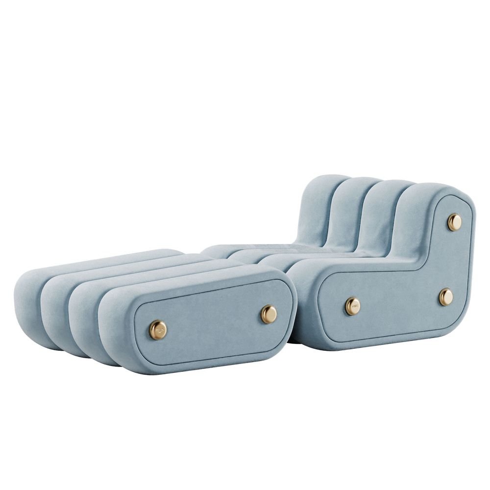 Repose-pieds - Fauteuil Dakota - PORUS STUDIO