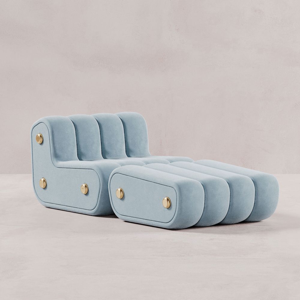 Ottomans - Dakota Ottoman - PORUS STUDIO