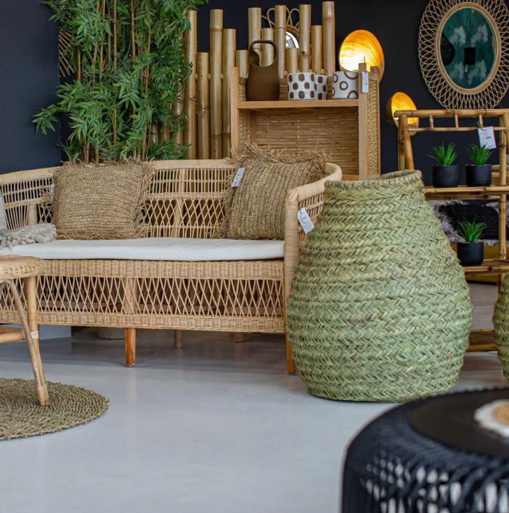 Sofas - Natural rattan bench - ILIOS - HYDILE