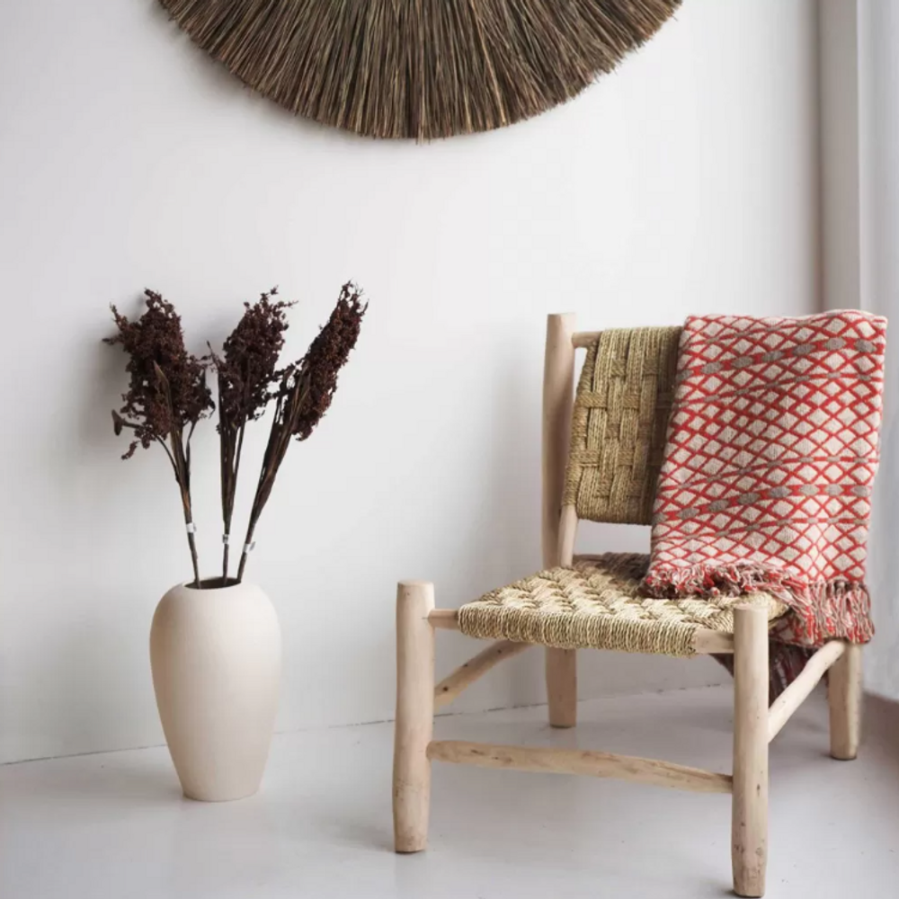 Fauteuils - Fauteuil tressé en corde et bois - LODJO - HYDILE