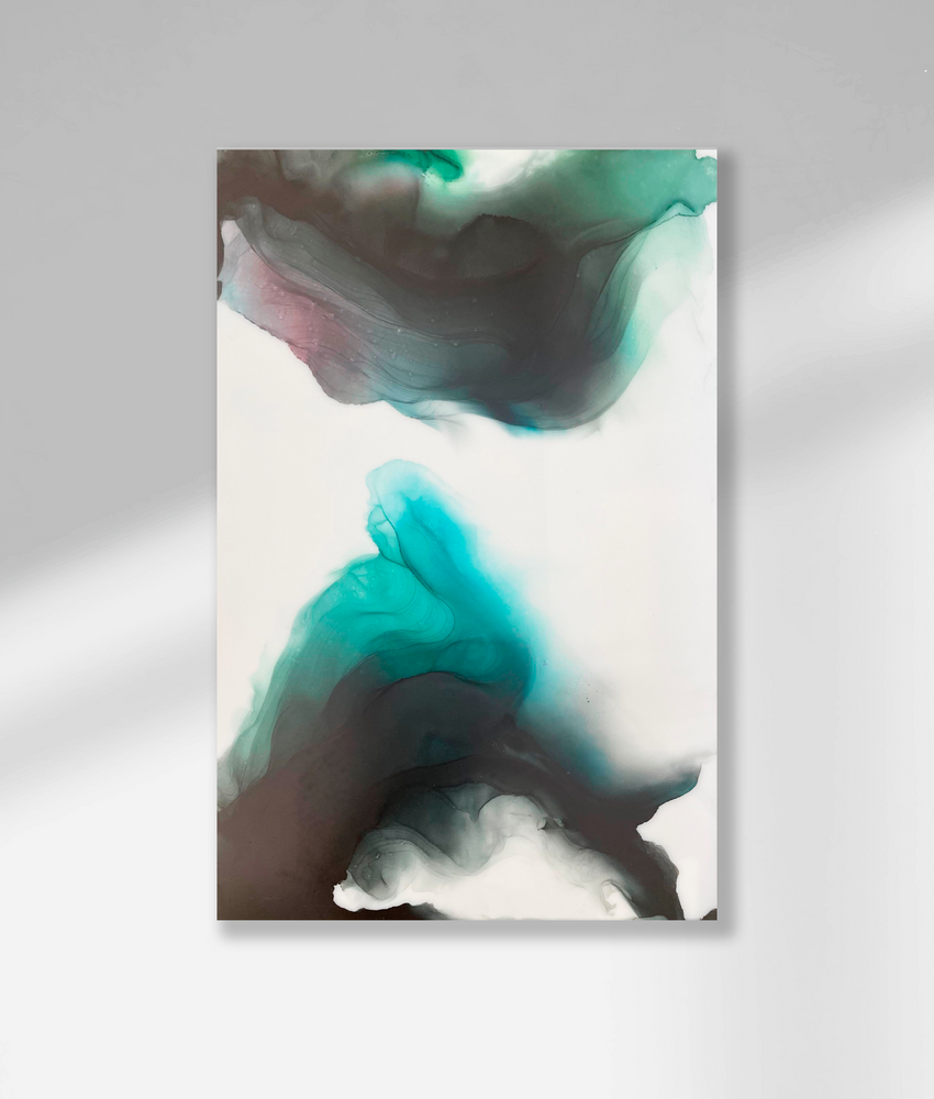 Paintings - handmade painting on plexiglass 50x80cm - ARTYPIC