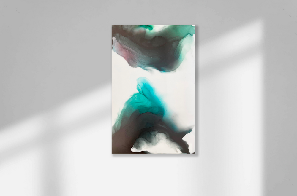 Paintings - handmade painting on plexiglass 50x80cm - ARTYPIC