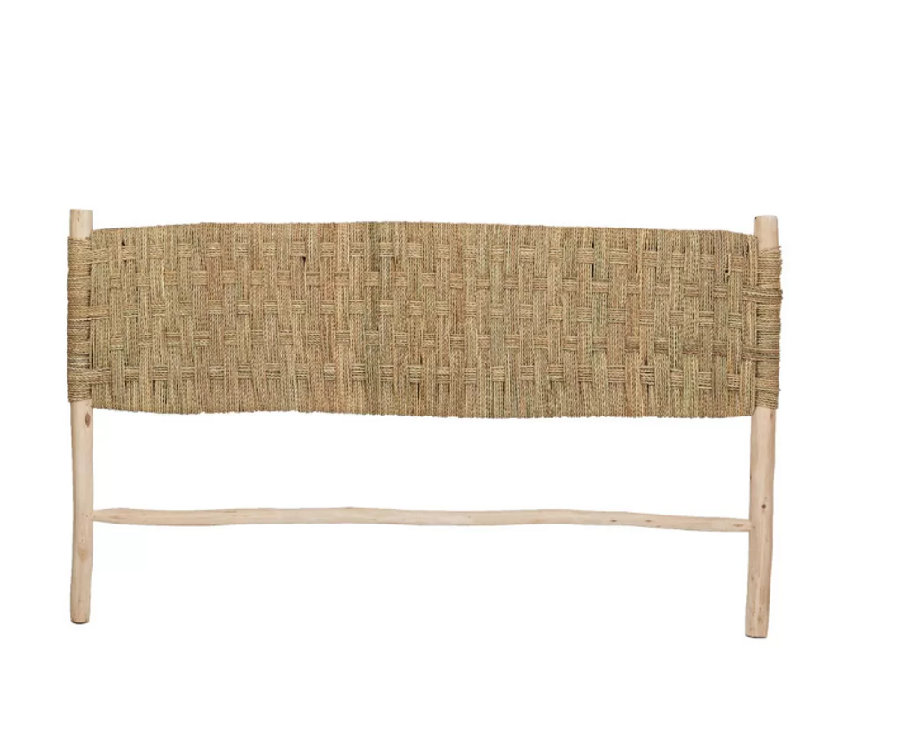 Beds - Bohemian headboard in duum and eucalyptus wood - NYNON - HYDILE