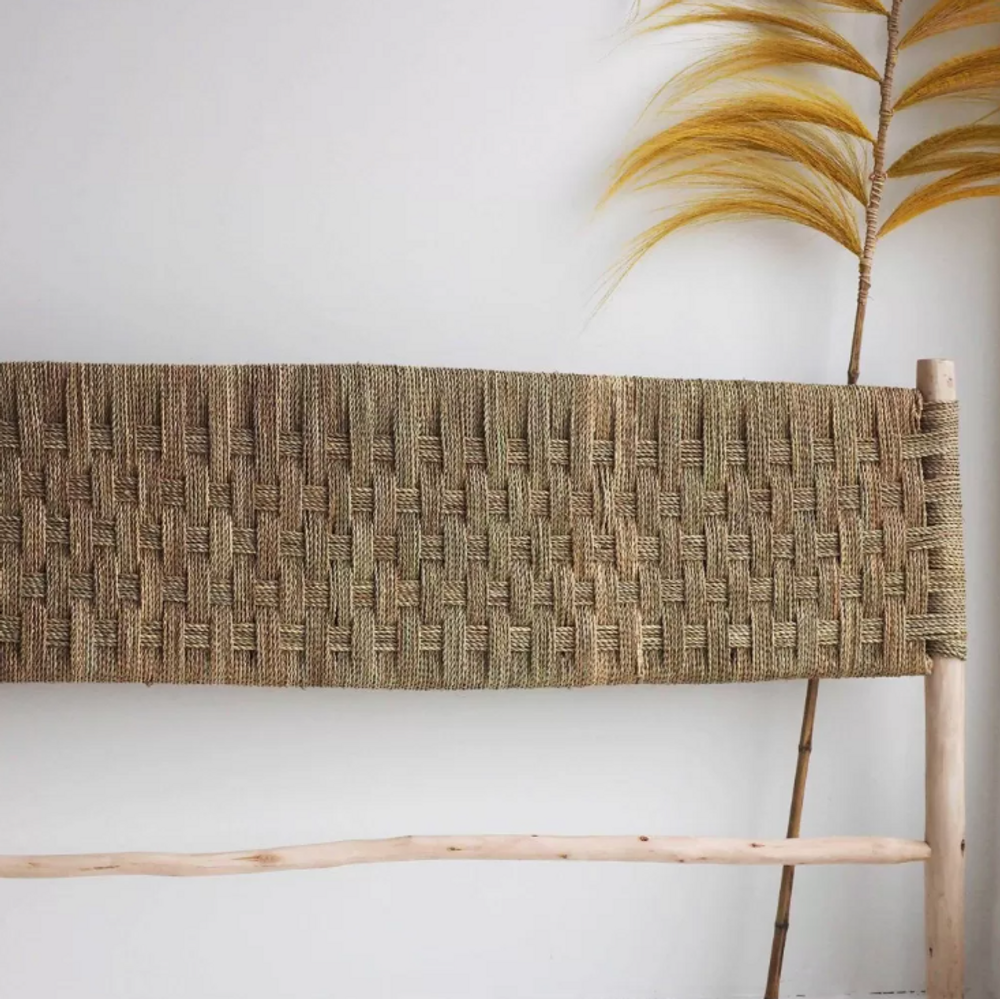 Beds - Bohemian headboard in duum and eucalyptus wood - NYNON - HYDILE