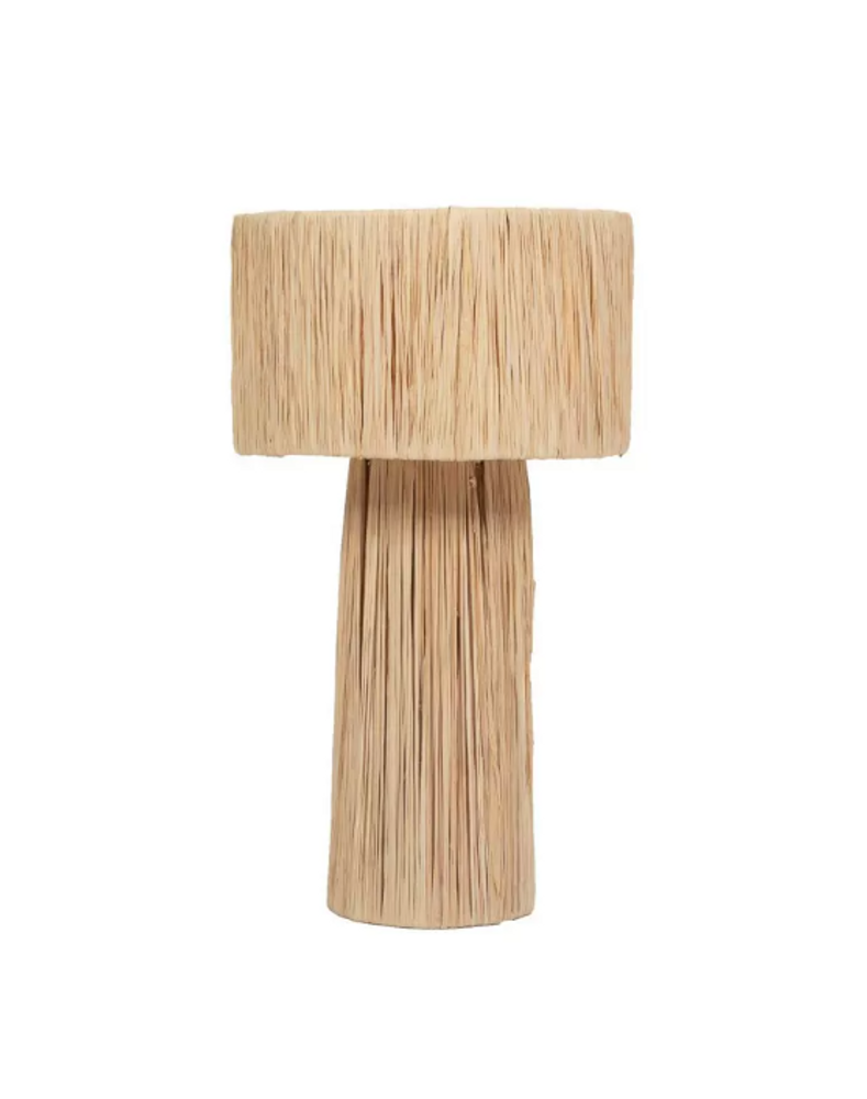 Table lamps - Natural raffia table lamp - Rosy - HYDILE