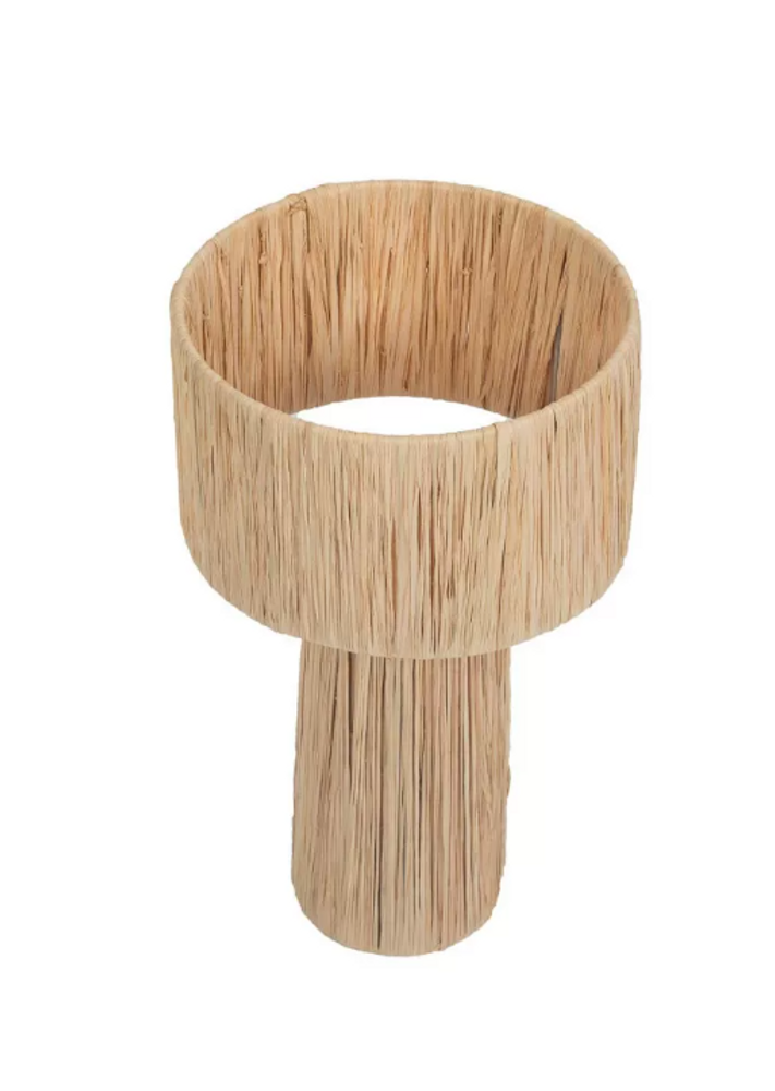Table lamps - Natural raffia table lamp - Rosy - HYDILE