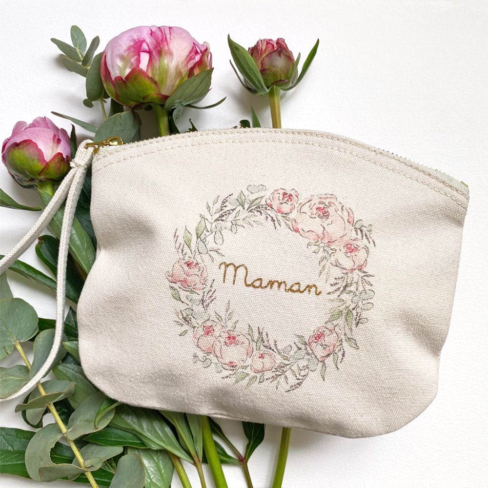 Clutches - Small Crown Maman pouch • Glittery - TENDREMENT F.É.