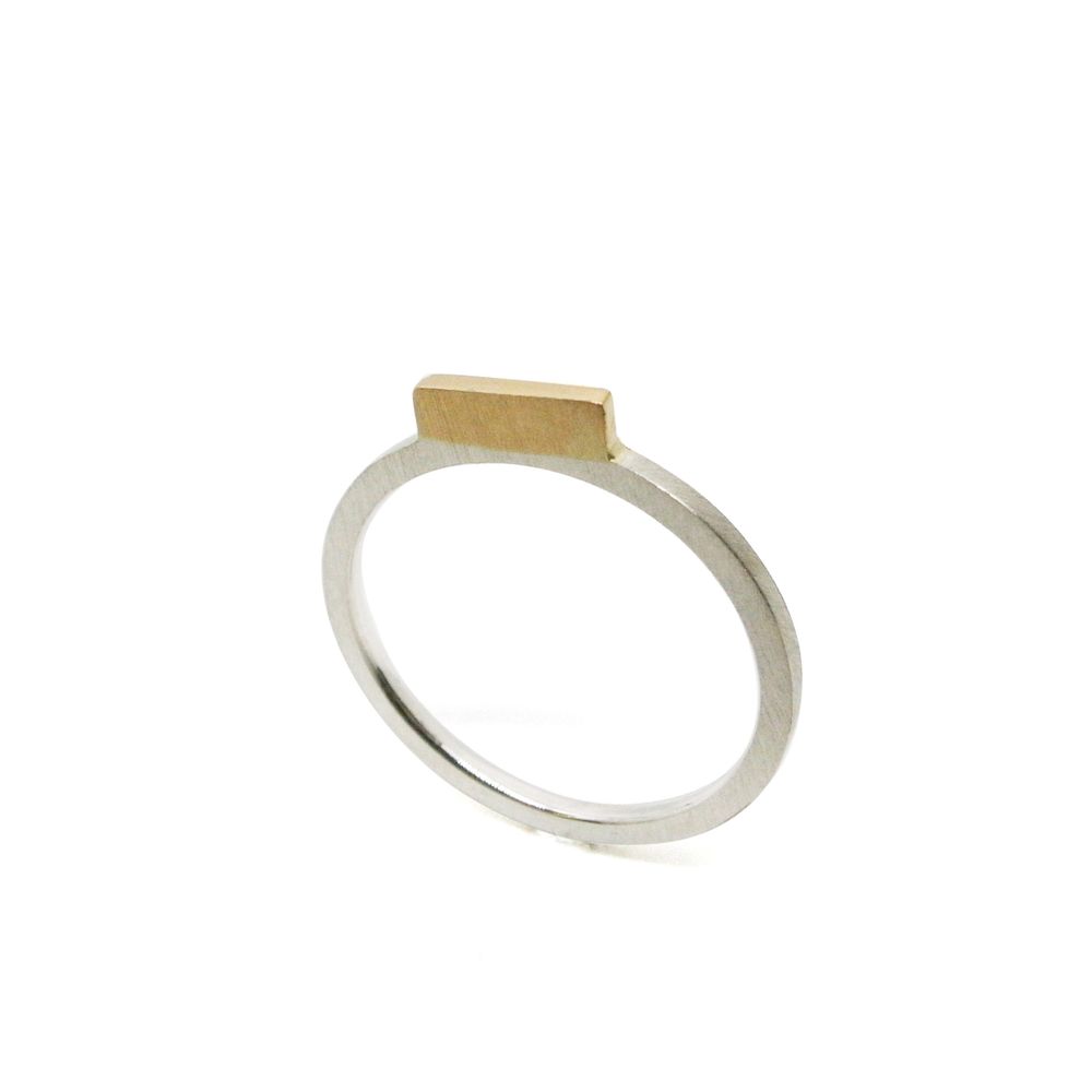 Bijoux - Bagues précieuses Argent/Or 18 ct ou Or 18 ct - ATELIER AKKA